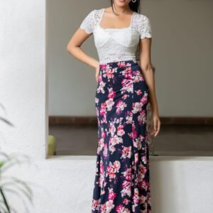 Floral Printed Skirt