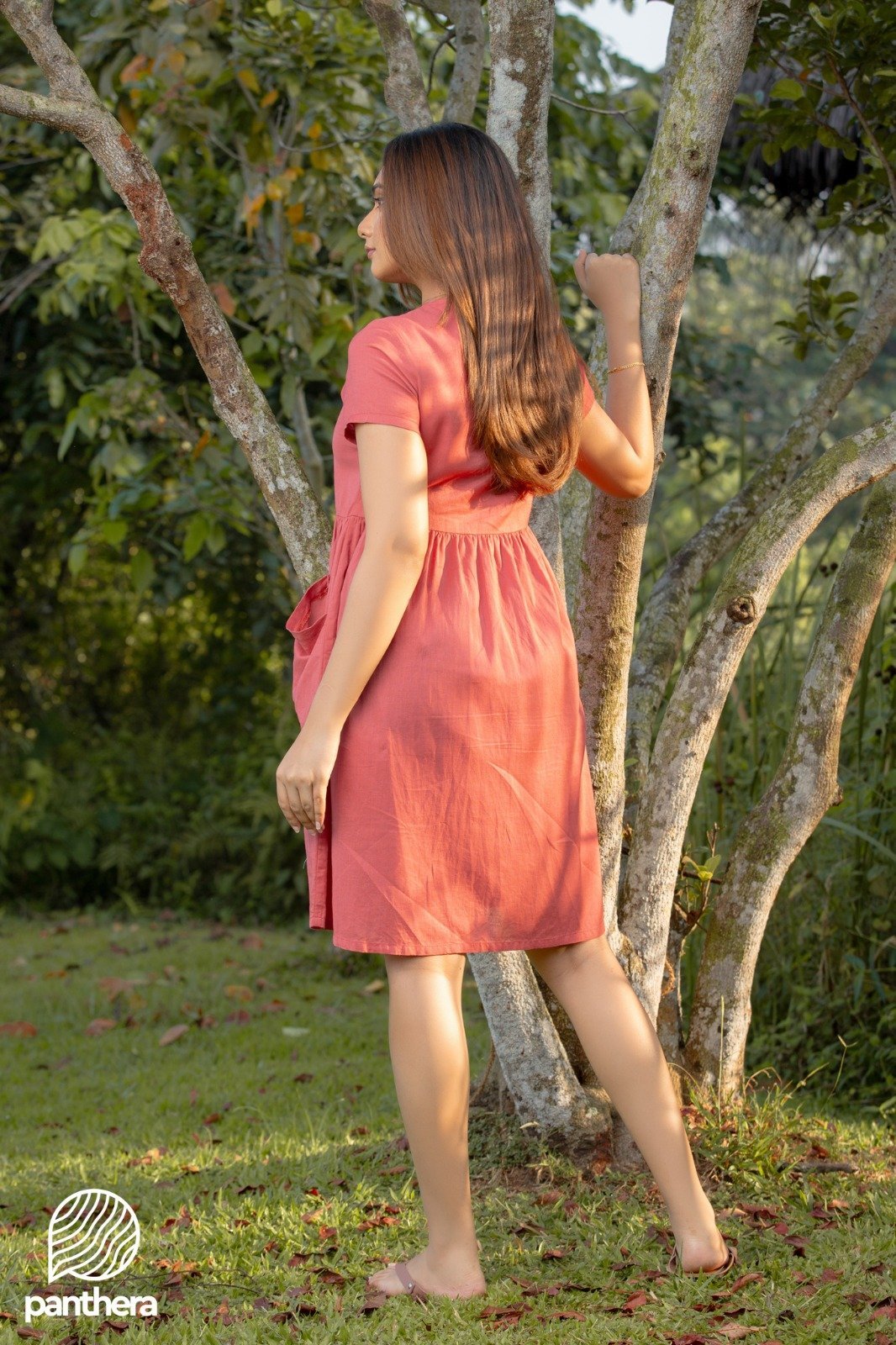 Comfy Casual Linen Dress - Image 5